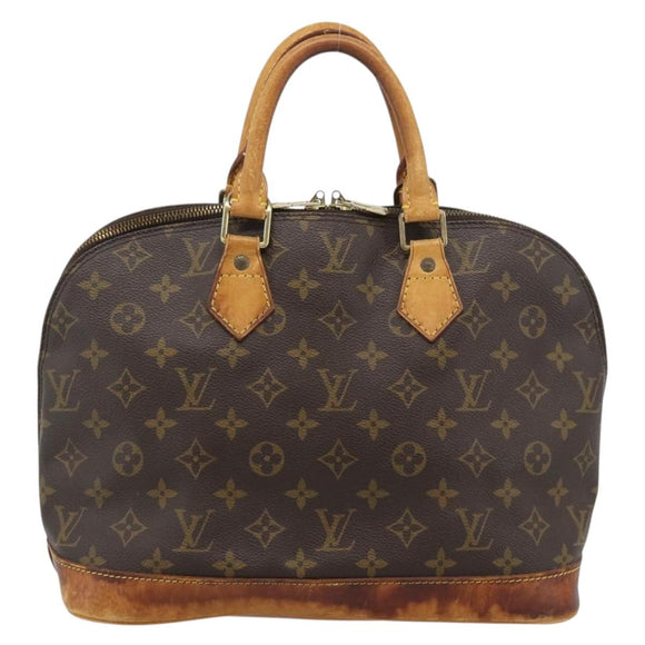 LOUIS VUITTON Monogram Alma PM Hand Bag M53151 LV Auth BA14144