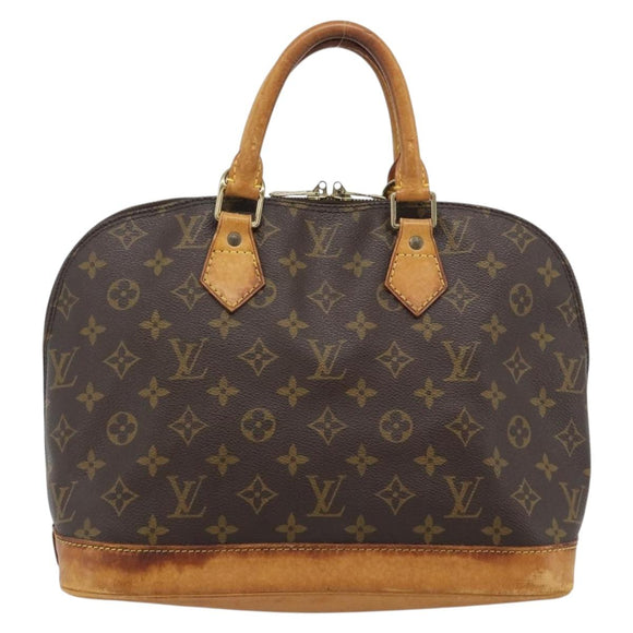 LOUIS VUITTON Monogram Alma PM Hand Bag M53151 LV Auth BA14144