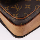 LOUIS VUITTON Monogram Cartouchiere MM Shoulder Bag M51253 LV Auth BA14145A-10