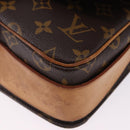 LOUIS VUITTON Monogram Cartouchiere MM Shoulder Bag M51253 LV Auth BA14145A-11
