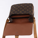 LOUIS VUITTON Monogram Cartouchiere MM Shoulder Bag M51253 LV Auth BA14145A-15