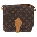 LOUIS VUITTON Monogram Cartouchiere MM Shoulder Bag M51253 LV Auth BA14145A-2
