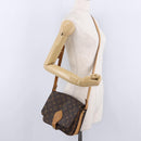 LOUIS VUITTON Monogram Cartouchiere MM Shoulder Bag M51253 LV Auth BA14145A-24