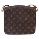 LOUIS VUITTON Monogram Cartouchiere MM Shoulder Bag M51253 LV Auth BA14145A-3