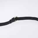 MCM Purse Shoulder Bag Leather Black Gold Auth BA14146A-8