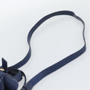 Chloe Bridget Hand Bag Leather 2way Blue Gold Tone Auth BA14147-14