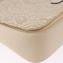 VALENTINO Shoulder Bag Leather 2way Ivory Gold Auth BA14149V-10