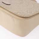 VALENTINO Shoulder Bag Leather 2way Ivory Gold Auth BA14149V-15