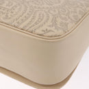 VALENTINO Shoulder Bag Leather 2way Ivory Gold Auth BA14149V-17