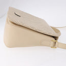 VALENTINO Shoulder Bag Leather 2way Ivory Gold Auth BA14149V-3