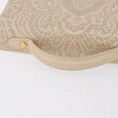 VALENTINO Shoulder Bag Leather 2way Ivory Gold Auth BA14149V-7