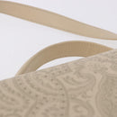 VALENTINO Shoulder Bag Leather 2way Ivory Gold Auth BA14149V-8