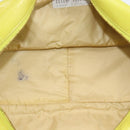 Miu Miu Shoulder Bag Leather LIme Green Gold Auth BA14150-11