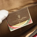 GUCCI GG Supreme Web Sherry Line Bag PVC Beige Gold 98 02 047 Auth BA14152-18