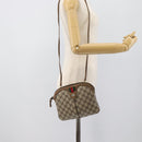 GUCCI GG Supreme Web Sherry Line Bag PVC Beige Gold 98 02 047 Auth BA14152-21