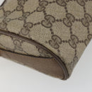 GUCCI GG Supreme Shoulder Bag PVC Leather Beige Gold Tone 89 02 018 Auth BA14153-13
