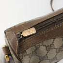 GUCCI GG Supreme Shoulder Bag PVC Leather Beige Gold Tone 89 02 018 Auth BA14153-15