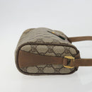 GUCCI GG Supreme Shoulder Bag PVC Leather Beige Gold Tone 89 02 018 Auth BA14153-4