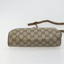 GUCCI GG Supreme Shoulder Bag PVC Leather Beige Gold Tone 89 02 018 Auth BA14153-9