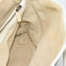 CELINE Boogie Bag Canvas Navy Gold Auth BA14159-20