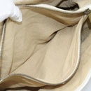 CELINE Boogie Bag Canvas Navy Gold Auth BA14159-11