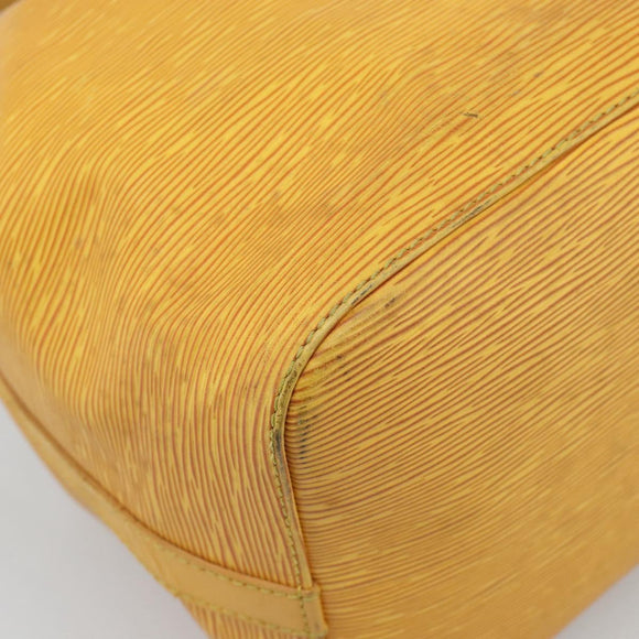 LOUIS VUITTON Epi Petit Noe Shoulder Bag Tassili Yellow M44109 LV Auth BA14160