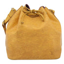 LOUIS VUITTON Epi Petit Noe Shoulder Bag Tassili Yellow M44109 LV Auth BA14160-13