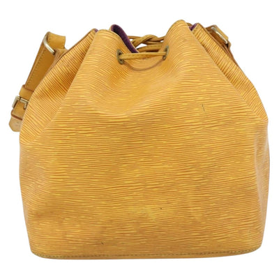 LOUIS VUITTON Epi Petit Noe Shoulder Bag Tassili Yellow M44109 LV Auth BA14160 - 0
