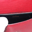 LOUIS VUITTON Epi Saint Cloud PM Shoulder Bag Red M52217 LV Auth BA14161-22