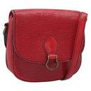 LOUIS VUITTON Epi Saint Cloud PM Shoulder Bag Red M52217 LV Auth BA14161-1