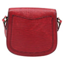 LOUIS VUITTON Epi Saint Cloud PM Shoulder Bag Red M52217 LV Auth BA14161-3