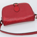 LOUIS VUITTON Epi Saint Cloud PM Shoulder Bag Red M52217 LV Auth BA14161-6