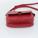 LOUIS VUITTON Epi Saint Cloud PM Shoulder Bag Red M52217 LV Auth BA14161-5