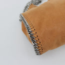 Stella MacCartney Chain Falabella Shoulder Bag Suede Brown Silver Auth BA14164A-16