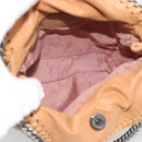 Stella MacCartney Chain Falabella Shoulder Bag Suede Brown Silver Auth BA14164A-10