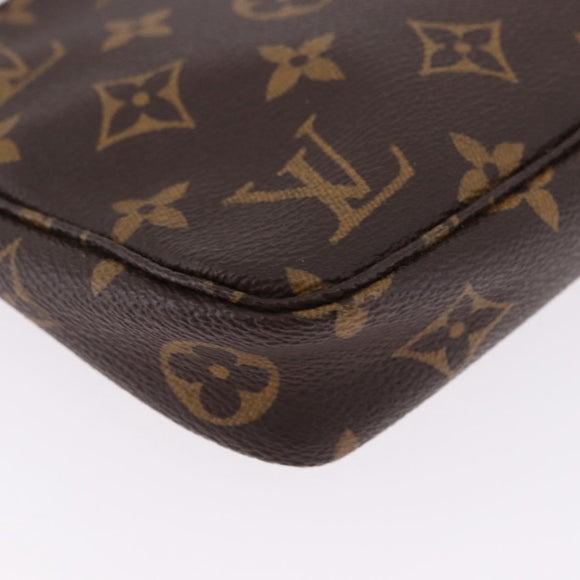 LOUIS VUITTON Monogram Pochette Accessoires Pouch M51980 LV Auth BA14168