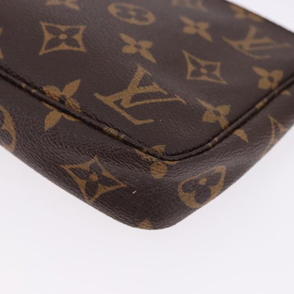 LOUIS VUITTON Monogram Pochette Accessoires Pouch M51980 LV Auth BA14168