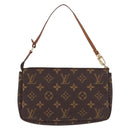 LOUIS VUITTON Monogram Pochette Accessoires Pouch M51980 LV Auth BA14168-2