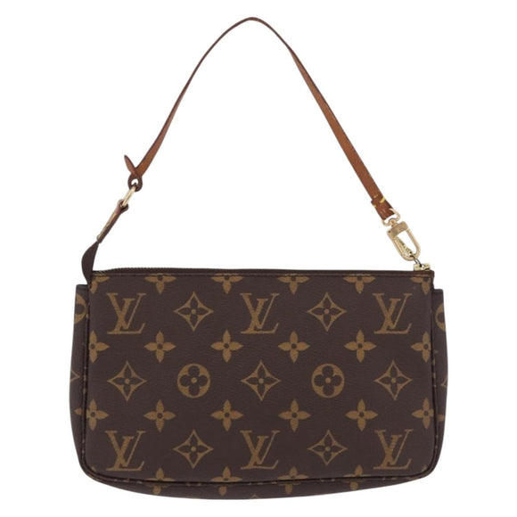LOUIS VUITTON Monogram Pochette Accessoires Pouch M51980 LV Auth BA14168