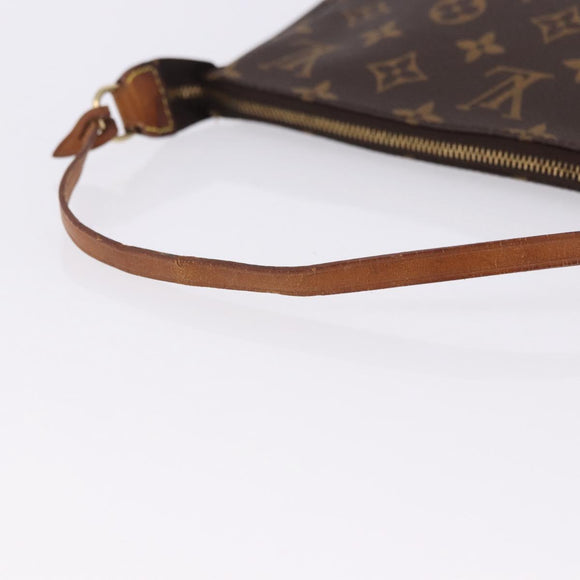 LOUIS VUITTON Monogram Pochette Accessoires Pouch M51980 LV Auth BA14168