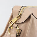 Marc Jacobs Shoulder Bag Leather 2way Pink Gold Auth BA14169A-10