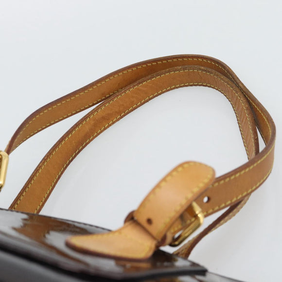 LOUIS VUITTON Monogram Vernis Rosewood Avenue Bag Amarante M93510 Auth BA14170