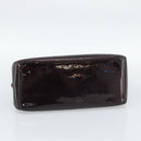 LOUIS VUITTON Monogram Vernis Rosewood Avenue Bag Amarante M93510 Auth BA14170-9