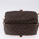 LOUIS VUITTON Monogram Saumur 35 Shoulder Bag M42254 LV Auth BA14171-5