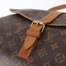LOUIS VUITTON Monogram Saumur 35 Shoulder Bag M42254 LV Auth BA14171-18