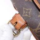 LOUIS VUITTON Monogram Saumur 35 Shoulder Bag M42254 LV Auth BA14171-12
