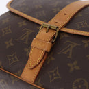 LOUIS VUITTON Monogram Saumur 35 Shoulder Bag M42254 LV Auth BA14173-16