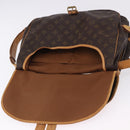 LOUIS VUITTON Monogram Saumur 35 Shoulder Bag M42254 LV Auth BA14173-22