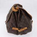 LOUIS VUITTON Monogram Saumur 35 Shoulder Bag M42254 LV Auth BA14173-5