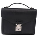 LOUIS VUITTON Epi Monceau 28 Hand Bag Black M52122 LV Auth BA14177-13